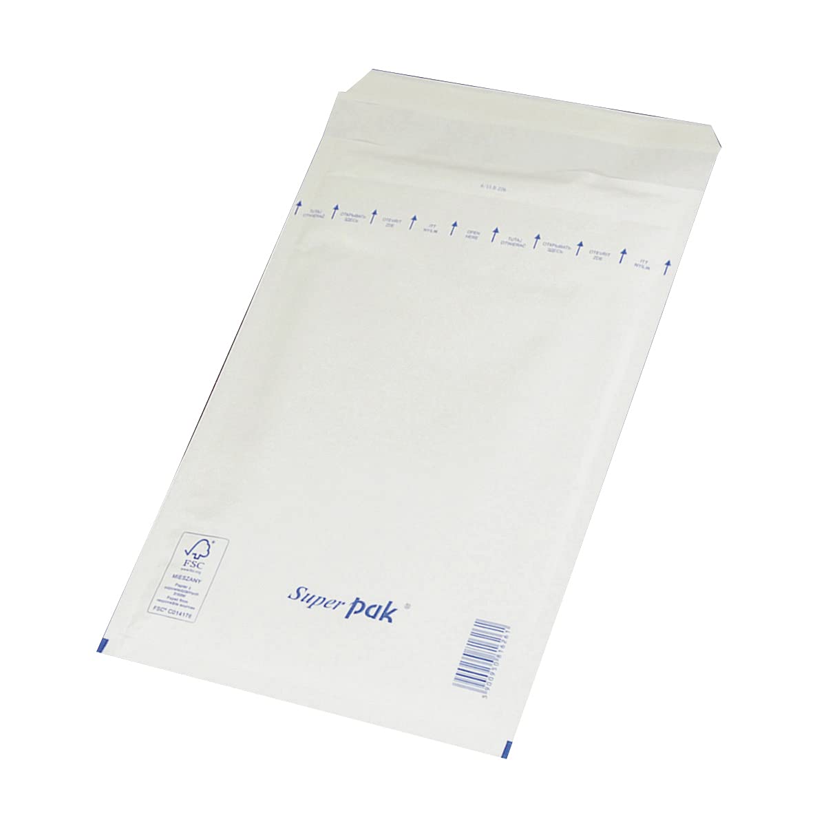 Bubble Lined Self-Seal Enveloper Office Products HK F16 220x340mm/240x350mm 100pcs White/Envelopes and Shipment Accessories/Type-Self-Adhesive Bubble/Kind-HK/Colour-White/Format-F16 — image 1