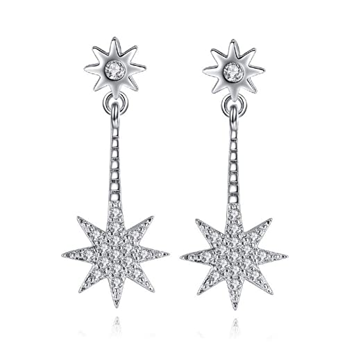 Pendientes de tuerca 925 para lucir en fiestas y eventos nocturnos