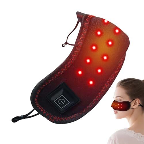 Couverture nasale chauffante pour soulagement des sinus et décongestion sans fil