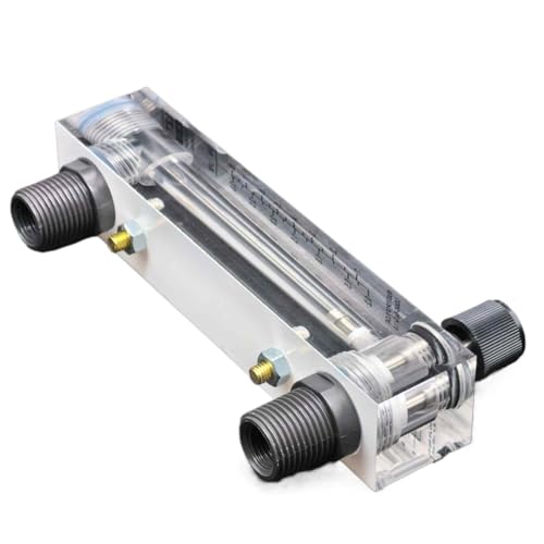 Rotamètre LZM-15 avec vanne débitmètre d'eau 16-160LPH pour panneau