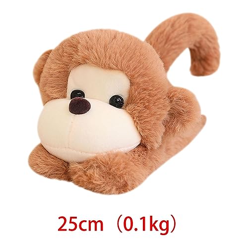 Image of ATORSE Adorable Stuffed Animal Hugger Slap Bracelets 9.84'' Soft Plush Toy for Kids Monkey|Baby | Toys for Baby | Plush Baby Toys