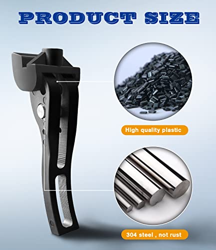 Lyoncover Universal Replacement Parts For Hard Folding Or Soft Folding Tonneau Cover - 4Pcs Rear Clamp #TOP2