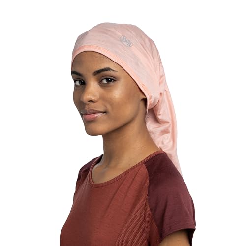 BUFF®| Schlauchschal Merino Lightweight Männlich Weiblich Erwachsene Multifunktionaler Schal aus 100% Merinowolle, Wandern, Outdoor, Nachhaltig, Leicht, Schlanke Passform, Einheitsgröße, Rosa Coral
