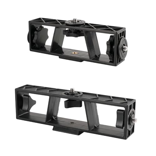 2 Pack Triple Phone Holder Adapter for Tripods