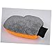 OUNONA Coral Fleece Car Wash Mitt Ultra Water Absorption Multi-Functional Cleaning Gloves for Car Detailing One Size Fits