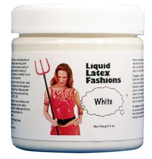 Ammonia Free Liquid Latex Body Paint 8oz White