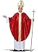 Produktbild California Costumes Papst-Kostüm in Übergröße., Weiß, Rot, Mehr