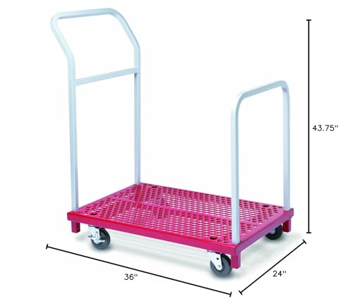 Carrito plataforma mini resistente Raymond 60 Libras miniatura 2