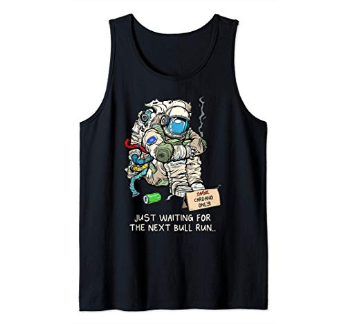 Cryptocurrency Talk - Broke Astronaut Hodling Cardano Camiseta sin Mangas
