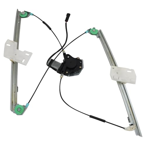 Image of TRQ Front Right Power Window Regulator & Motor Assembly Passenger Side Compatible with 1995-1999 Dodge Neon Plymouth