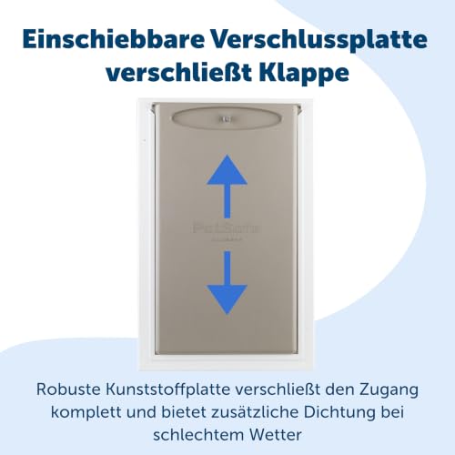 PetSafe Energieeffiziente Aluminium Haustiertür, XL