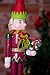 Clever Creations Santa's Elf 15 Inch Traditional Wooden Nutcracker, Festive Christmas Décor for Shelves and Tables
