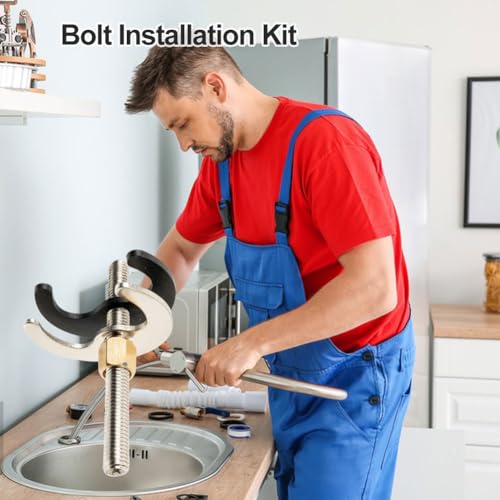 Befestigungs-Set für Waschbecken,Monoblock-Mischbatterie,Waschtischarmatur Waschbecken,Befestigungs-Set Für Wasch,Küchenarmatur mit Befestigungsmutter