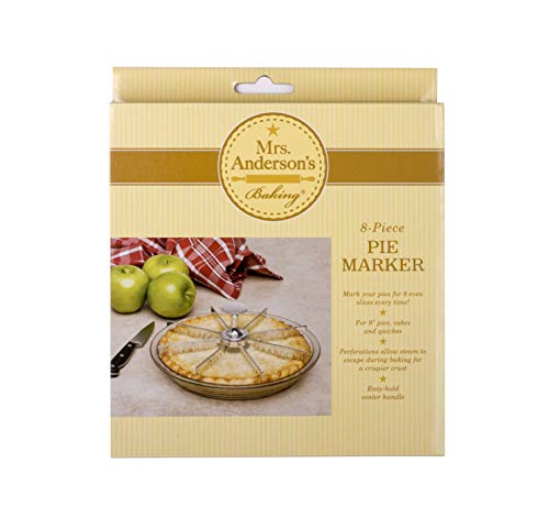 Mrs. Anderson’s Baking Pie Marker, Guideline, And Portion Divider, 8 Slice #TOP4