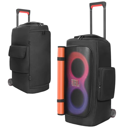 TATAVR Protective Cover for JBL PartyBox 320 Speaker Double-Layer Shield Speaker Bag Travel Case for JBL Party Box Series Scratch-Resistant Dust Proof Shell Portable Carry Tote Bag for PartyBox 320