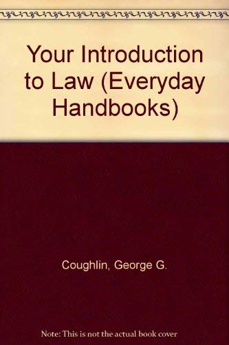 Your Introduction to Law (Everyday Handbooks 286) 0389002593 Book Cover