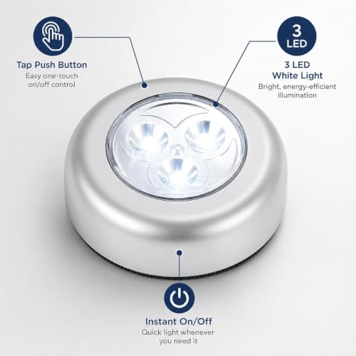 Generic VP Bro's LED Battery-Powered Wireless Touch Lamp - Image 6