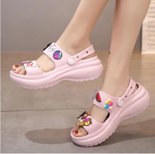 Image of CASSIEY Women Fashionable Comfortable Lightweight Slingback Clogs Sandals, Outdoor EVA Clogs