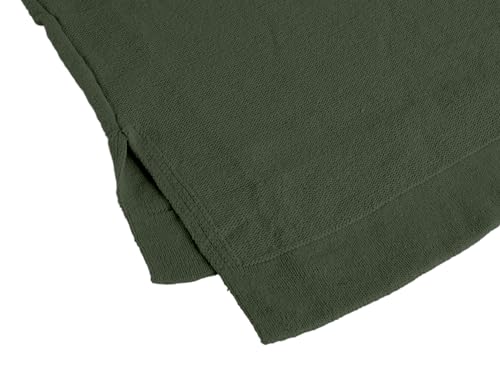 Image of yoeasy Women's Turtleneck Oversized Long Batwing Sleeve Pullover Sweater Spilt Hem Knit Sweater