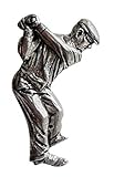 Butterfly Verschluss Golfer, Zinn-Abzeichen-von Hand hergestellt in Cornwall, UK