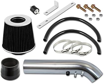 R&L Racing Black Short Ram Air Intake Kit + Filter 99-00 For Civic HX EX Si 1.6 L4 VTEC