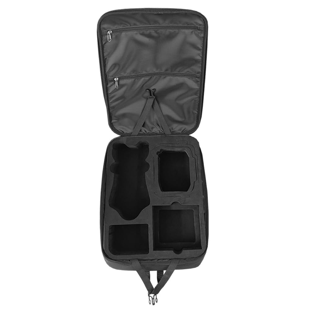 LiLiTok Mavic 4 Pro Rucksack, Reisetasche für DJI Mavic 4 Pro Drohne und RC PRO 2 /RC 2, Intelligente Akkus Aufbewahrungstasche Schwarz Backpack (42x31x11cm)