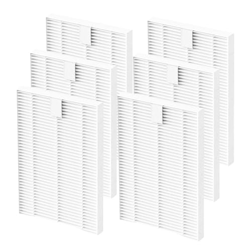 6 Pack HEPA Filter Replacement Compatible with Momcozy KleanPal Pro/Grownsy/Papablic/MOMFANN Baby Bottle Washer and Sterilizer 99.97% Effective Filtration Safe & Easy Install
