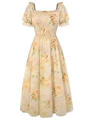 Apricot Yellow Floral