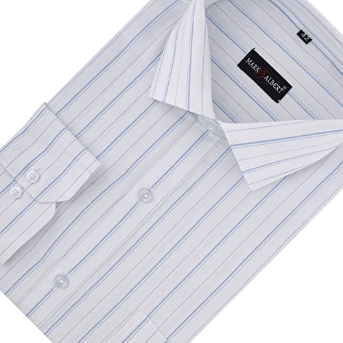 Image of Men's Striped Cotton Formal Shirt
