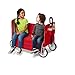 Radio Flyer 3-in-1 EZ Folding Wagon Ride On for Kids, Garden, & Cargo, Red Collapsible Wagon