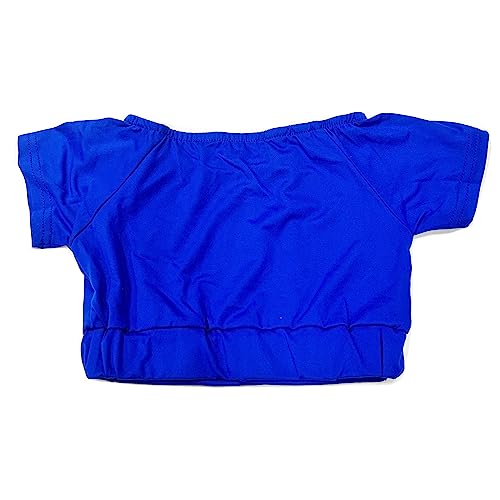 Zuypsk Girls 2-Piece Athletic Leotard Tracksuit Sleeveless Tank Tops With Shorts Set Gymnastics Dance Sports Workout Outfts (Dance-Blue, 3-4) #TOP2