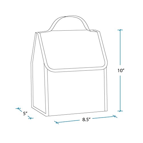 Image of Wildkin Kids Insulated Lunch Bag for Boys and Girls, Lunch Bags is Ideal Size for Packing Hot or Cold Snacks for School and Travel, Mom's Choice Award Winner, BPA-Free (Inspiration)