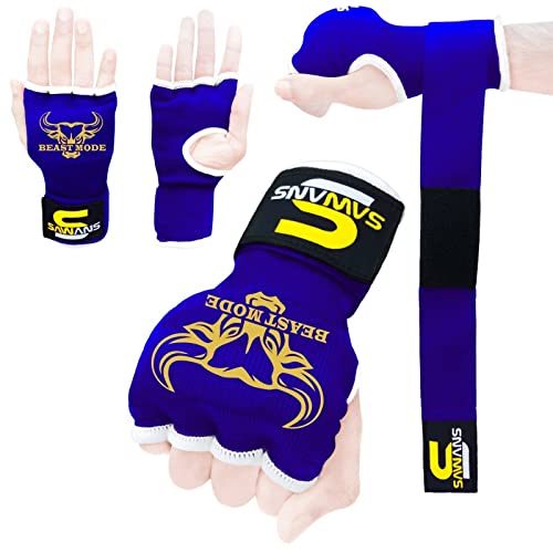 Guantoni interni da boxe in gel imbottiti con