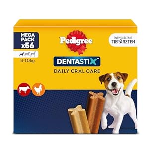 Pedigree DentaStix Zahnpflegesnack für kleine Hunde, 56 Stück