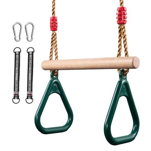 Turnringe Kinder,Trapez Schaukel Garten,Kinderschaukel Outdoor...