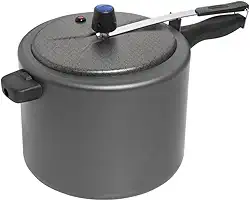 Panela de Pressão Pressionela Antiaderente de 10 Litros, Grafite, Ramos