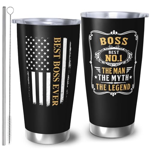 RUIYIMOEO Best Boss Ever Tumbler