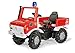 Produktbild Rolly Toys rollyUnimog Fire Unimog (Feuerwehrauto für Kinder 3-8 Jahre, Zweigangschaltung, Flüsterlaufreifen) 036639