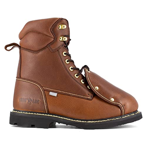 Image of Iron Age Mens Groundbreaker 6 Inch Electrical Hazard Steel Toe Work /Duty - Black