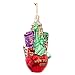 Kurt Adler C4108 New York City Glass Cityscape Ornament, 5-Inch