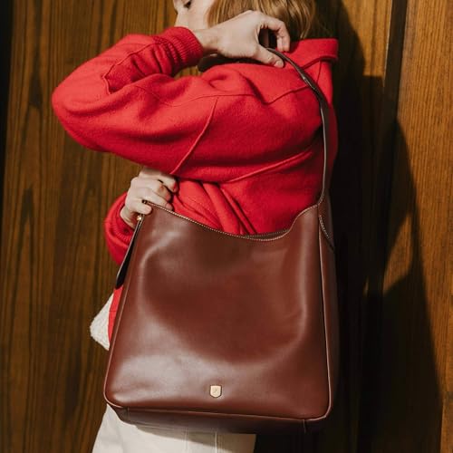 Image of Fossil Women's Dillon Leather Hobo Bag, Purse for Women