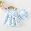 Vestido para bebé niña recién nacida de Saeaby, ropa de verano para infante y niña pequeña, conjuntos lindos 6