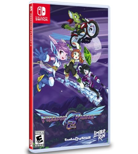 Freedom Planet 2 Nintendo Switch Limited Run Video Game