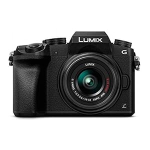 Panasonic LUMIX DMC-G7KK DSLM Mirrorless 4K Camera, 14-42 mm Lens Kit (Black)