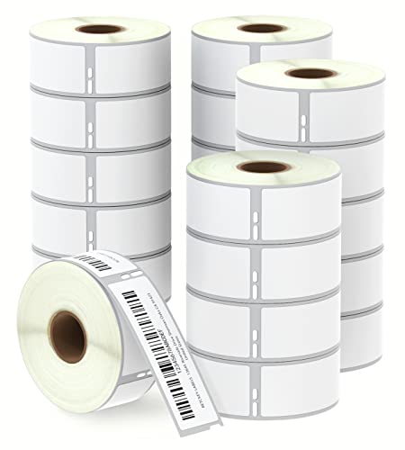 Image of BETCKEY 20 Rolls 99010 Labels Compatible with DYMO S0722370, 28mm x 89mm, 7000 Standard Address Labels ONLY Use for Labelwriter 450 & 4XL