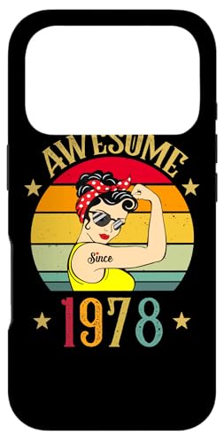 ���B���e�[�W 1978 �a�����v���[���g �����p 48�� 1978�N���܂� �X�}�z�P�[�X iPhone 17 Pro �p