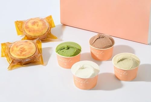 天然はちみつ ジェラート と はちみつ屋さん の カマンベール(ジェラート等6個) スイーツ お菓子 アイス シャーベット お菓子 ケーキ タルト