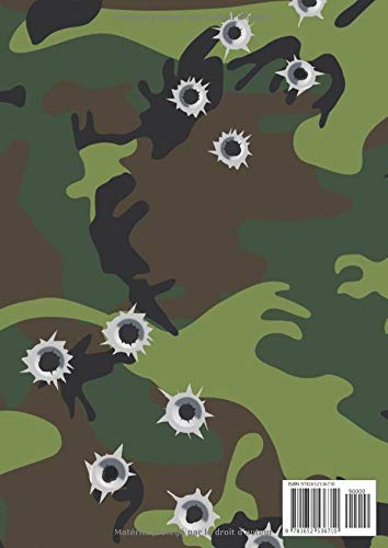 Image secondaire de 70 Cibles de Tir Noir et Blanc A4 - Idéal pour Armes à Feu et Airsoft