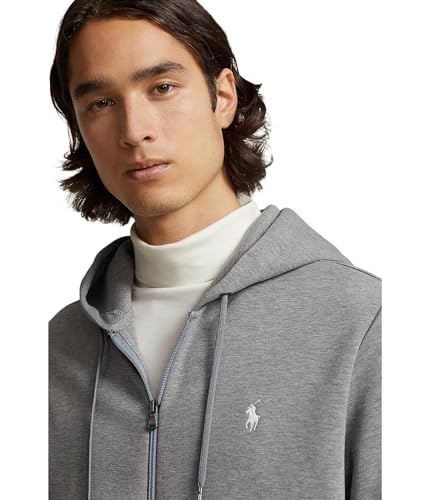 Image of POLO RALPH LAUREN Double-Knit Full Zip Hoodie