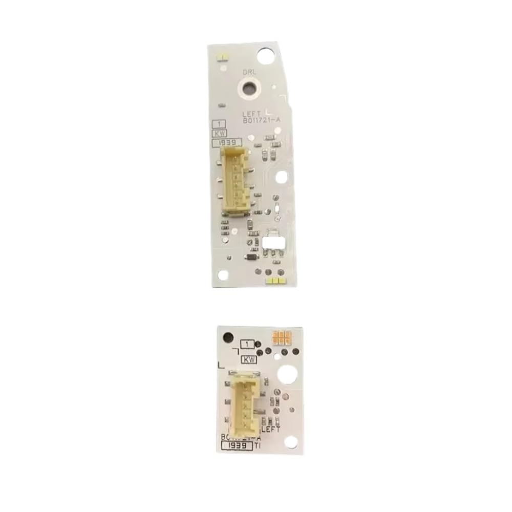 Jiiyp 2X Left Lighting Driver Drl Pcb Module For Q2 2018-2021 Led Headlight Daytime Running Light Turn Signal Source Chip(2X Left)